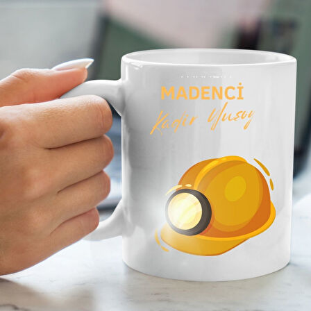 Madencilere Özel Kupa Bardak