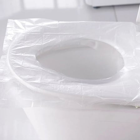 Roichil® 50 Adet Kullan At Pratik Kullanımlı Hijyenik Klozet Kapağı Poşeti