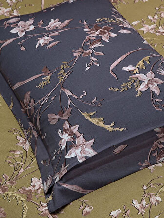 Nevresım Takımı Saten  Linen Serisi Terra 160X220 