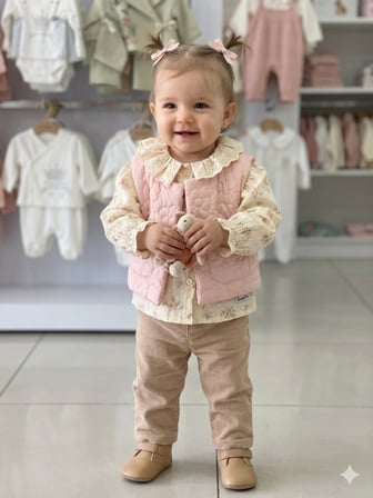 Babydoll 3'lü Takım Sweetme Pembe 9-12 ay