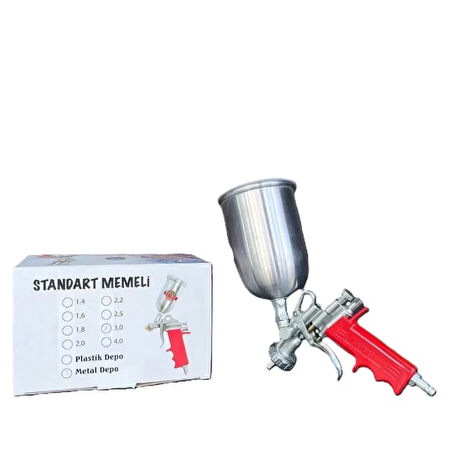 4 Numara Üstten Hazneli Metal Depolu Jelkot Tabancası