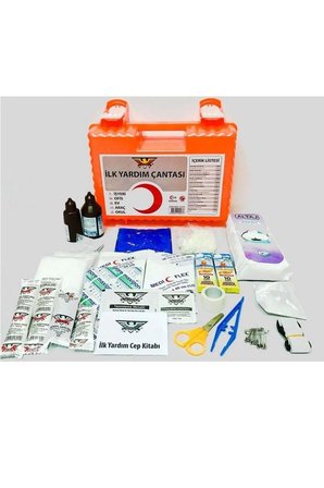 Duvara Montajli İlk Yardim Seti + 3 Adet Avantaj 3 'lü Paket Ruhsata Uygun Araç İçin Yangın