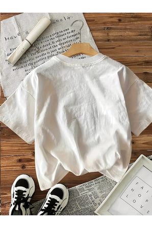 Unisex Strawberry Baskılı Tasarım Tshirt