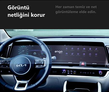 Kia Sportage Ekran Koruyucu Dijital Gösterge Ve Multimedya