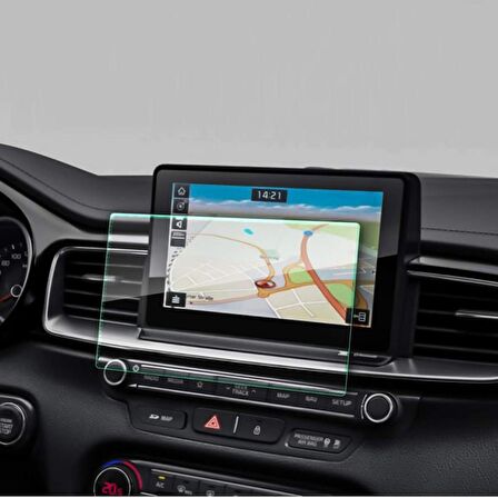 Kia Ceed SW 8 İnç Multimedya Ekran Koruyucu Nano Şeffaf