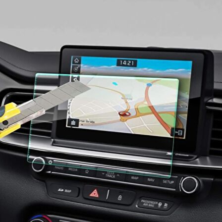 Kia Ceed SW 8 İnç Multimedya Ekran Koruyucu Nano Şeffaf