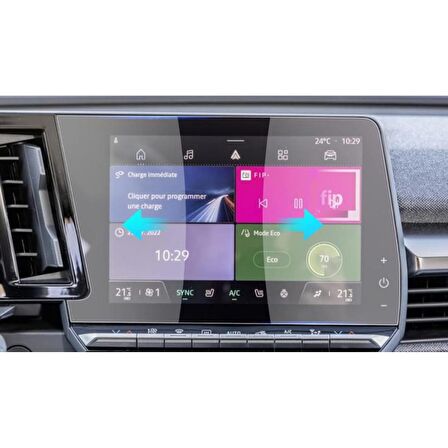 Renault Austral Multimedya Mat Ekran Koruyucu 9 İnç