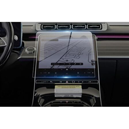 Mercedes EQE 350+ 12.8 İnç Ekran Koruyucu Multimedya Nano