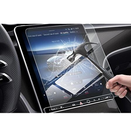 Mercedes EQE 350+ 12.8 İnç Ekran Koruyucu Multimedya Nano