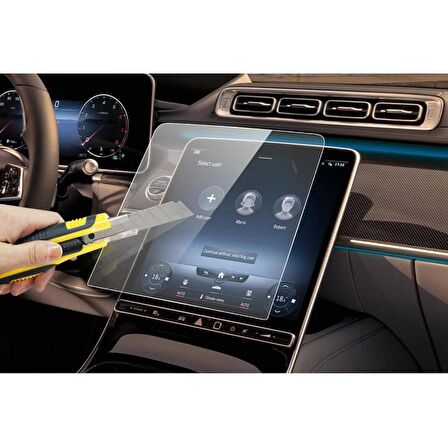 Mercedes EQE 350+12.8 İnç Mat Ekran Koruyucu Multimedya 