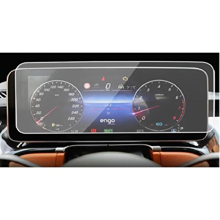 Mercedes EQE 350+ 12.3" Dijital Gösterge Mat Ekran Koruyucu