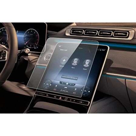 Mercedes S450 12.8 İnç Mat Ekran Koruyucu Multimedya 