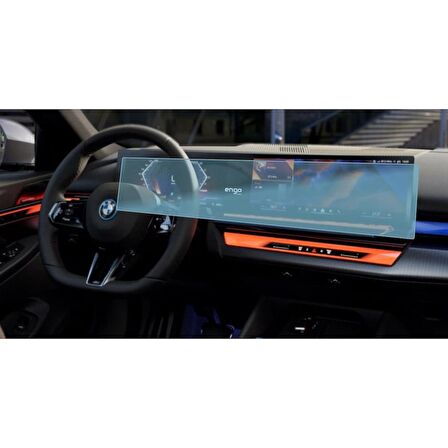 BMW i5 Ekran Koruyucu Şeffaf Nano Tam Kaplama Tek Parça