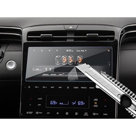 Hyundai Tucson 10.25 İnç Multimedya Ekran Koruyucu 2021