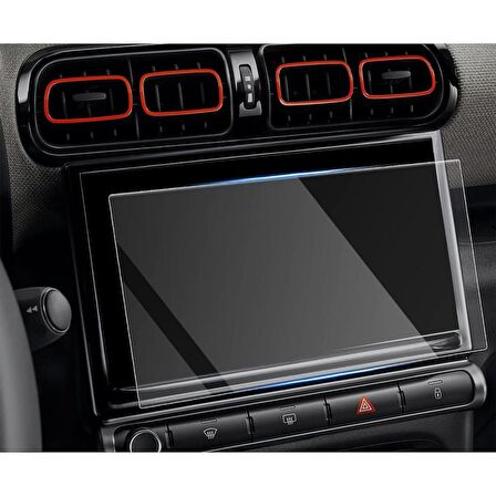 Citroen C3 Aircross Shine Paket Multimedya Ekran Koruyucu 9"