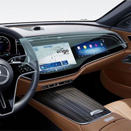 Mercedes E180 Ekran Koruyucu Multimedya + Yolcu Ekranı W214
