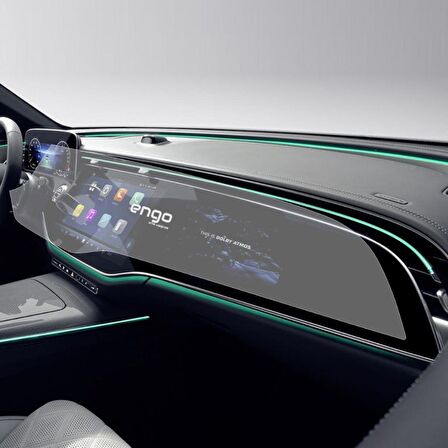 Mercedes E220 Mat Ekran Koruyucu Multimedya ve Yolcu Ekranı