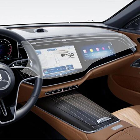 Mercedes E220 Mat Ekran Koruyucu Multimedya ve Yolcu Ekranı