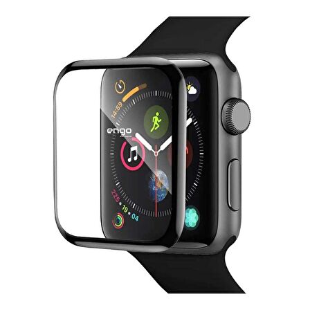Engo Apple Watch series 3 42mm Uyumlu  Ekran Koruyucu Kavisli Kenar
