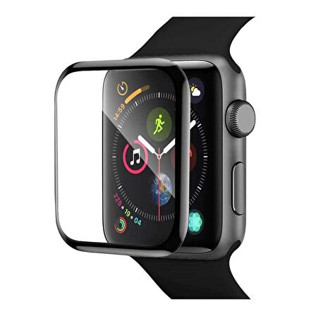 Engo Apple Watch series 3 42mm Uyumlu  Ekran Koruyucu Kavisli Kenar