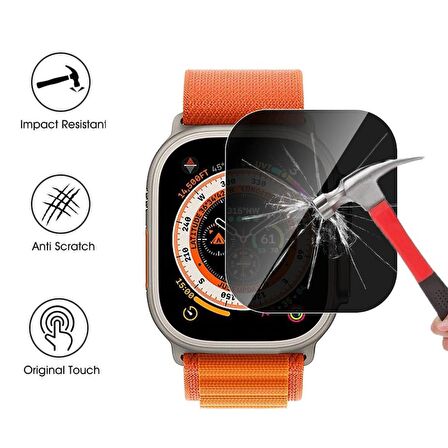 Apple Watch Ultra 2 49 mm Hayalet Ekran Koruyucu 2 Adet