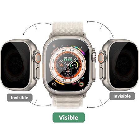 Apple Watch Ultra 2 49 mm Hayalet Ekran Koruyucu 2 Adet