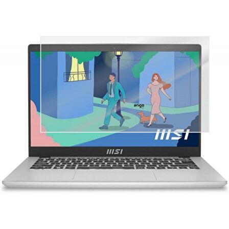 MSI Modern 14 C11M 14 İnç Mat Ekran Koruyucu Şeffaf 16:9
