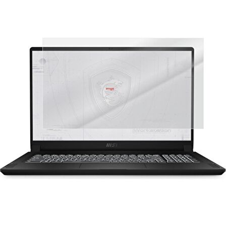 MSI WS76 11UM 17.3 İnç Mat Ekran Koruyucu Şeffaf 16:9