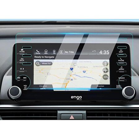 Honda Accord 8 inç Multimedya Ekran Koruyucu Nano Şeffaf