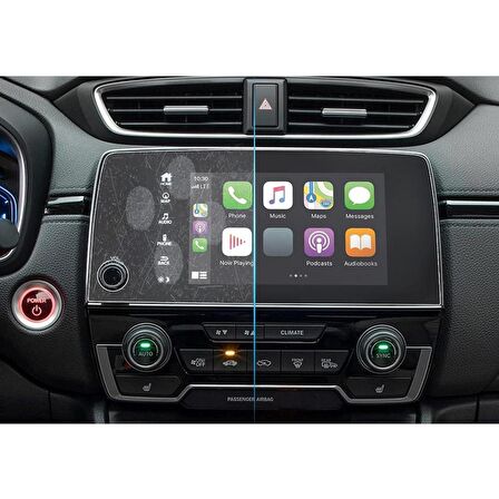 Honda CR-V 7 inç Multimedya Mat Ekran Koruyucu Şeffaf