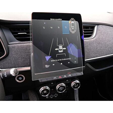 Renault Captur 9.3 inç Multimedya Ekran Koruyucu Şeffaf