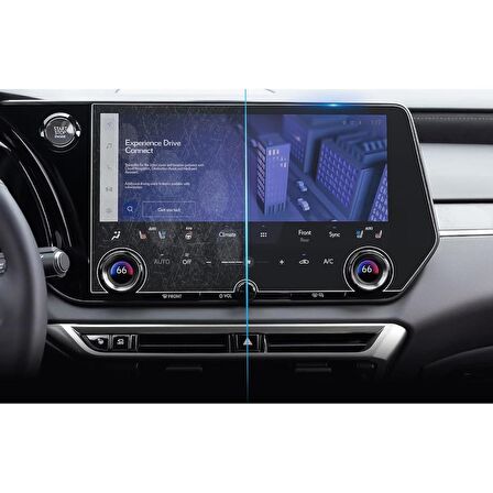 Lexus RX 14 inç Mat Ekran Koruyucu Multimedya Navigasyon