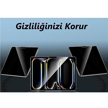 Apple iPad Air 13 inç İle Uyumlu Hayalet Ekran Koruyucu