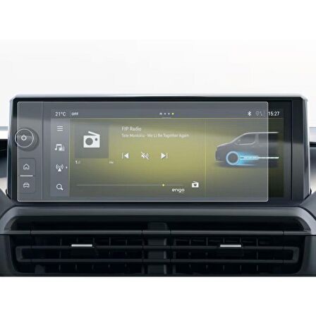 Opel Vivaro 10 inç Mat Ekran Koruyucu Multimedya Şeffaf 