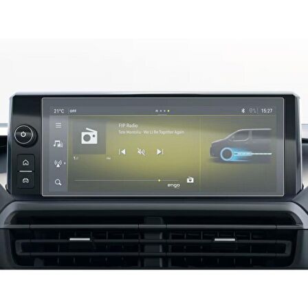 Opel Vivaro 10 inç Mat Ekran Koruyucu Multimedya Şeffaf 