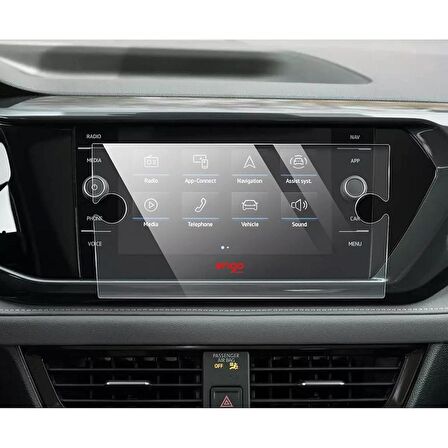 Volkswagen Taigo 8 inç Multimedya Mat Ekran Koruyucu