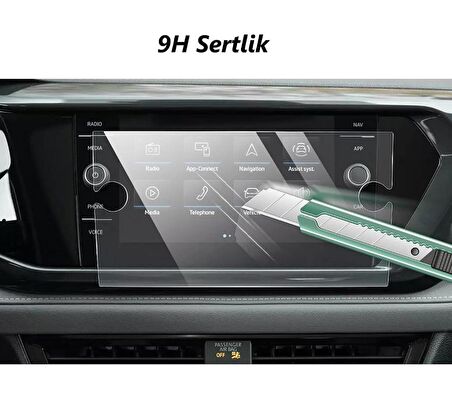 Volkswagen Taigo 8 inç Multimedya Mat Ekran Koruyucu