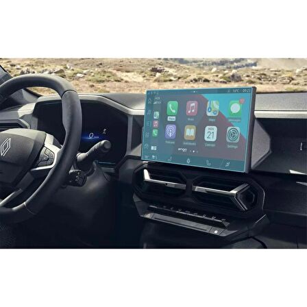 Renault Duster E-Tech 10.1 inç Ekran Koruyucu Multimedya