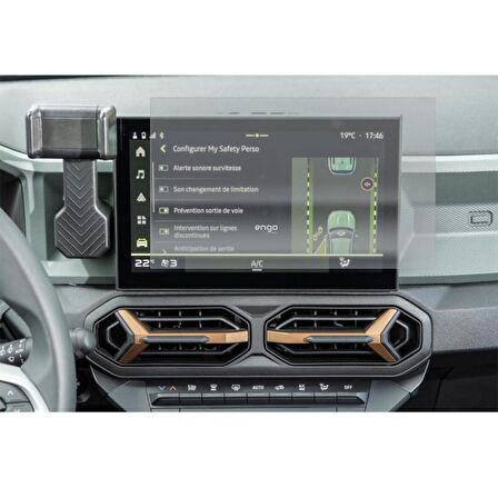 Renault Duster E-Tech 10.1 inç Mat Ekran Koruyucu Multimedya