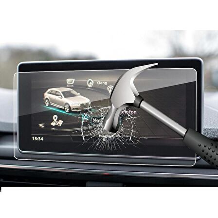 Audi A4 Mat Ekran Koruyucu 8.3 inç Multimedya Uyumlu