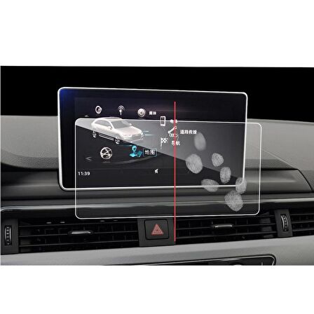 Audi A4 Mat Ekran Koruyucu 8.3 inç Multimedya Uyumlu