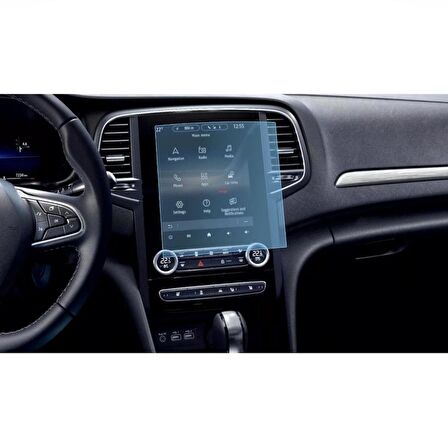 Renault Megane Sedan 9.3 inç Multimedya Ekran Koruyucu
