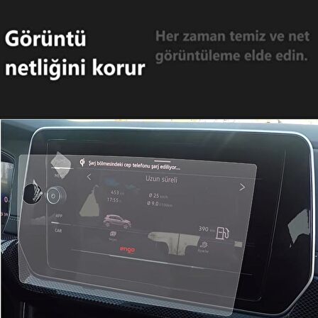 Volkswagen T-Cross 8 inç Multimedya Mat Ekran Koruyucu