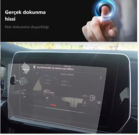 Volkswagen T-Cross 8 inç Multimedya Mat Ekran Koruyucu