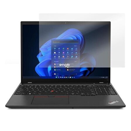 Lenovo ThinkPad T16 G1 16 inç Mat Ekran Koruyucu Şeffaf