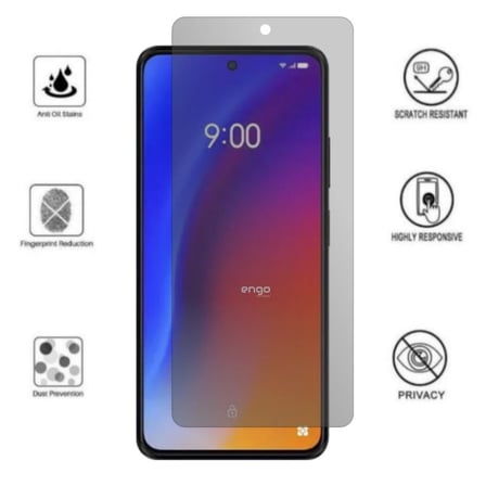 Ovion V20 Pro İle Uyumlu Hayalet Ekran Koruyucu Şeffaf