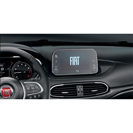 Fiat Egea Easy 7 inç Mat Ekran Koruyucu Multimedya