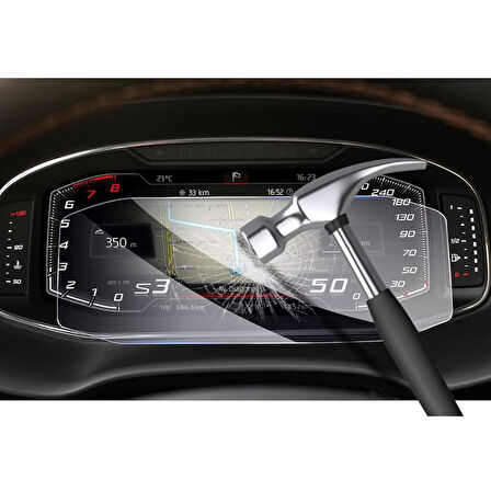Seat Ibiza 10.25 inç Ekran Koruyucu Dijital Gösterge
