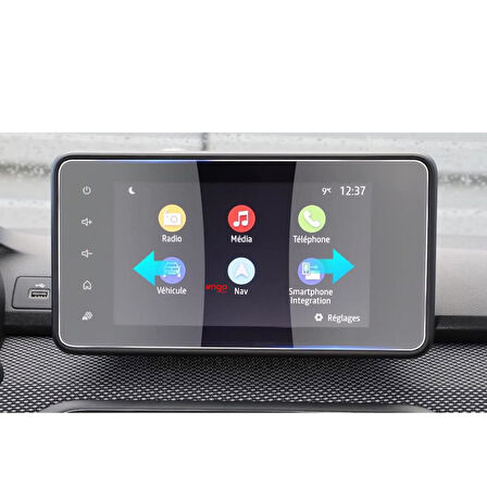 Renault Taliant 8 inç Multimedya Ekran Koruyucu Şeffaf