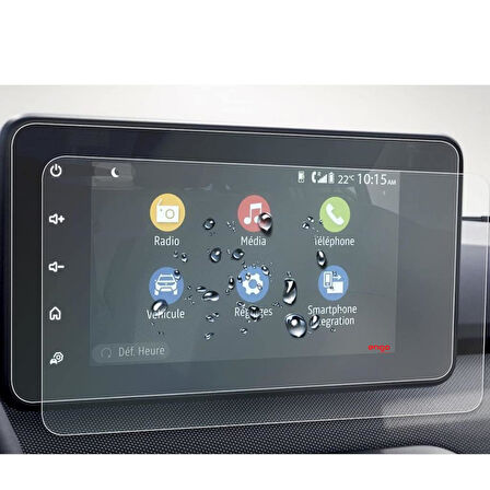 Renault Taliant 8 inç Multimedya Ekran Koruyucu Şeffaf